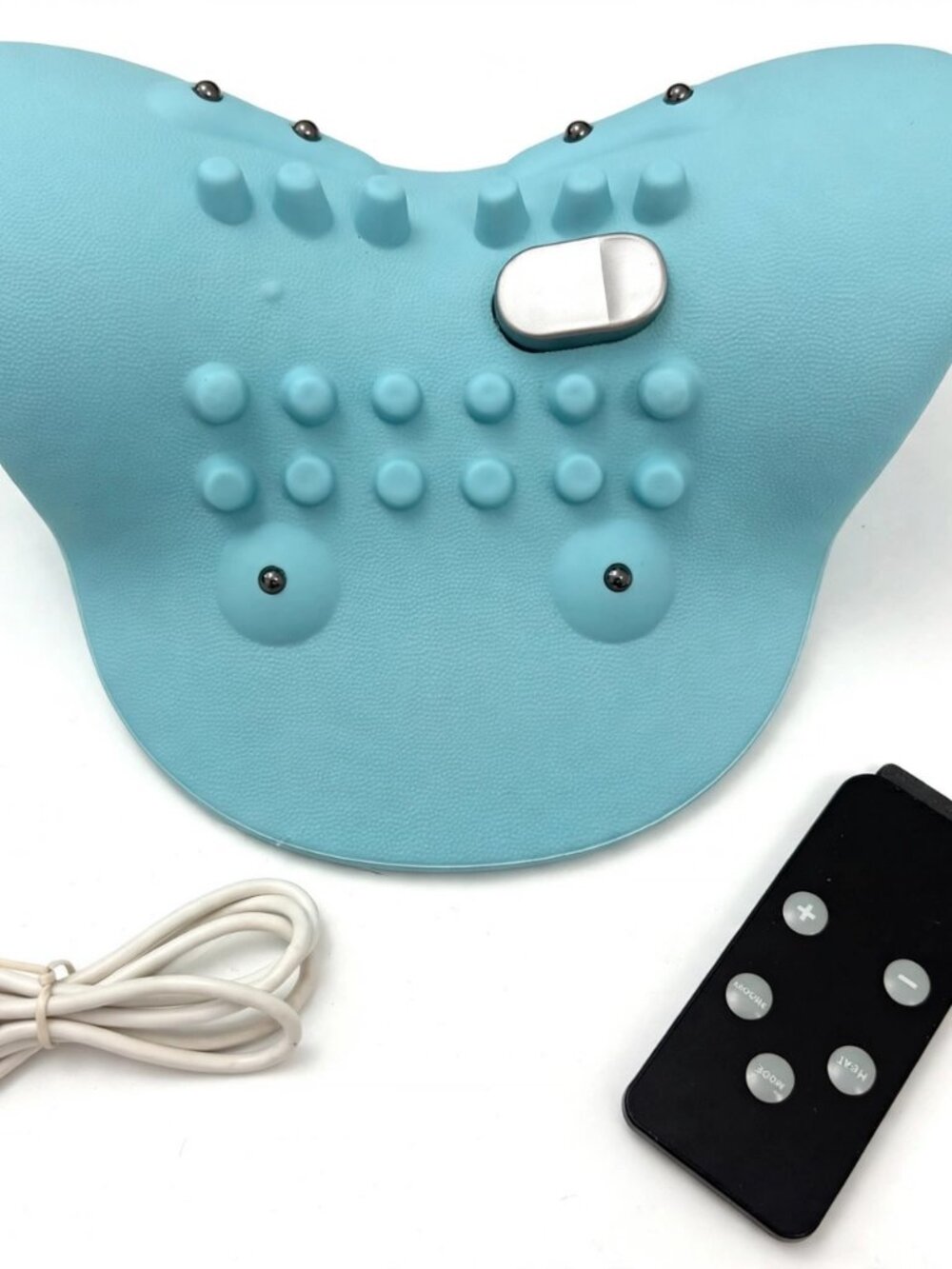 Dr.Meeti Electric Cervical Pillow Heat Vibration Remote